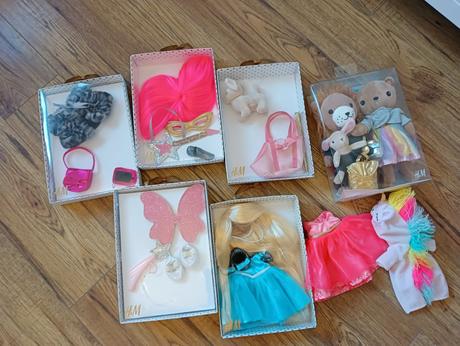 H&m  maznacikovia s doplnkamy, 