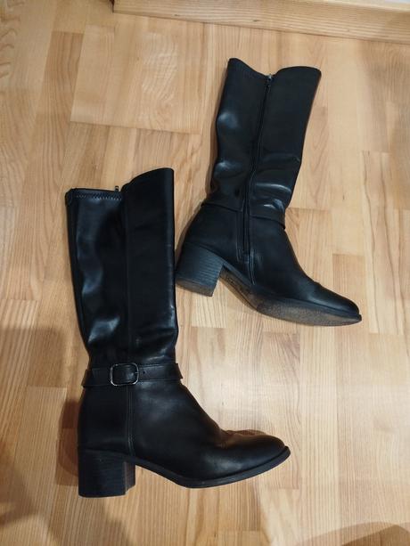Kožené čižmy, tamaris,38