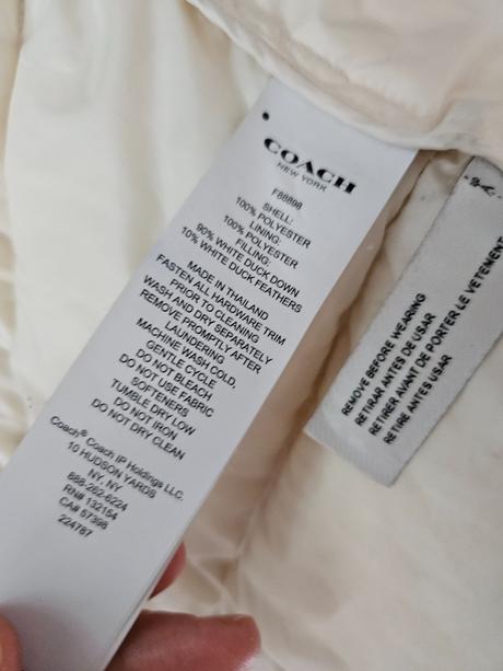 Paperova bunda coach xs, xs