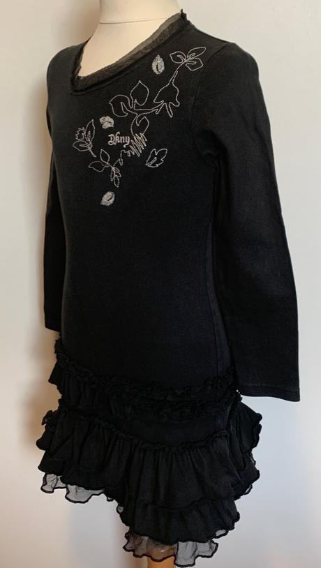 Dkny čierne šaty, dkny,128