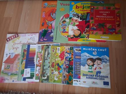 Pracovné zošity a omaľovanky, 