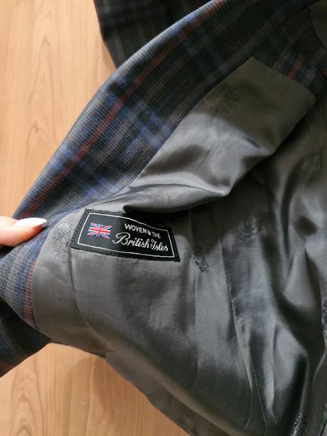 Vintage vlnené sako, l