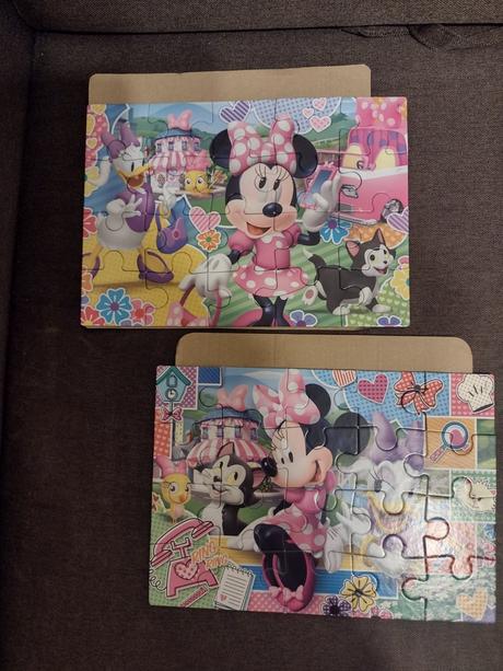 Puzzle minnie mouse 4x, 