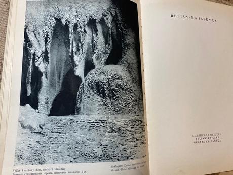 Stará kniha benický vojtech slovenské jaskyne 1950,