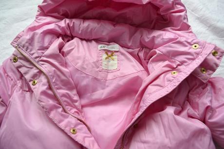 Zimná bunda hm v 140, h&m,140