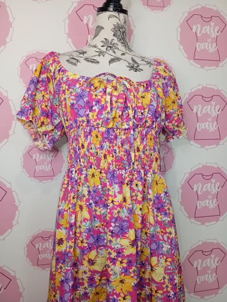 Kvietkované šaty l/xl, l