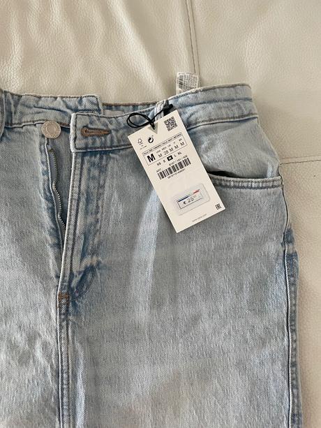 Denimová sukňa, zara,m