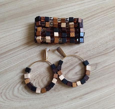 Set - náramok + náušnice,