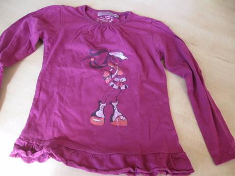 Dievčenské fialové tričko, 116, zn. palomino, palomino,116