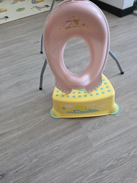 Detská vanička so stojanom + schodík a redukcia na,