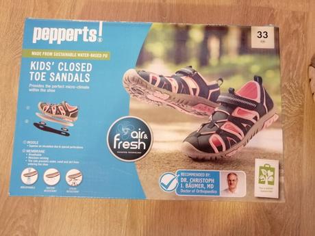 Športové sandalky, pepperts,33