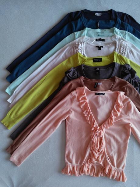 4ks balík svetríkov, h&m,s