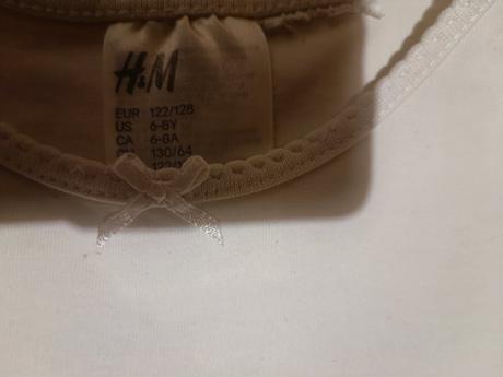 2x tielko, h&m,122