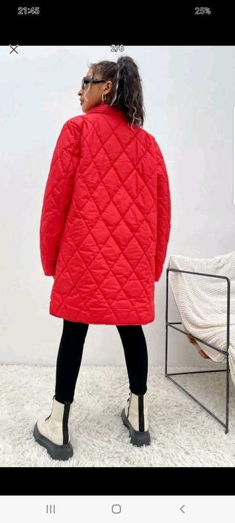 Prešívaný kabát, l / m / s / xs