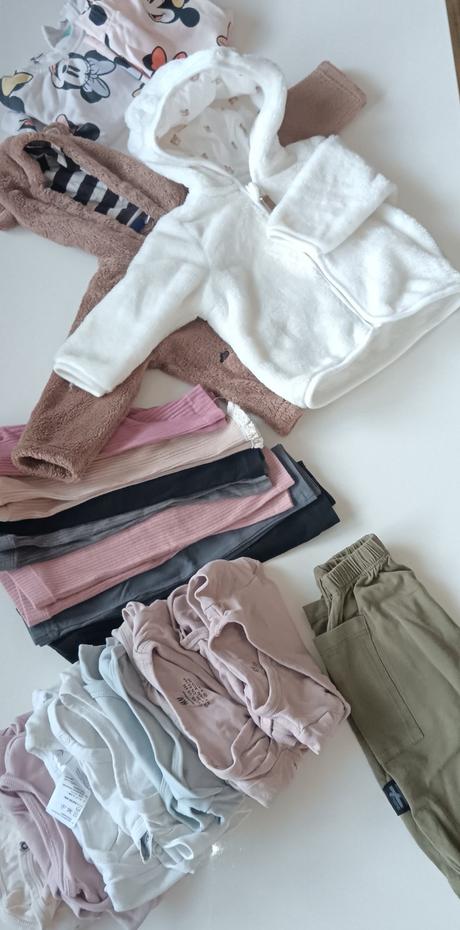 Balík oblečenia veľkosť 62-68, 68–80