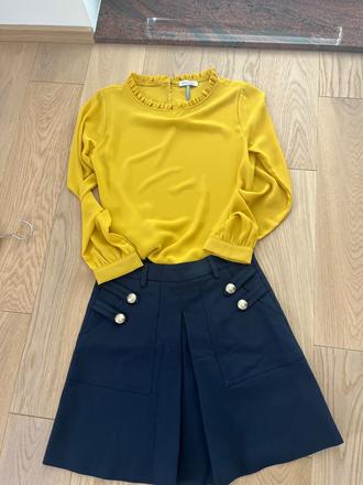 Komplet bluzka missmiss a sukna patrizia pepe, xs
