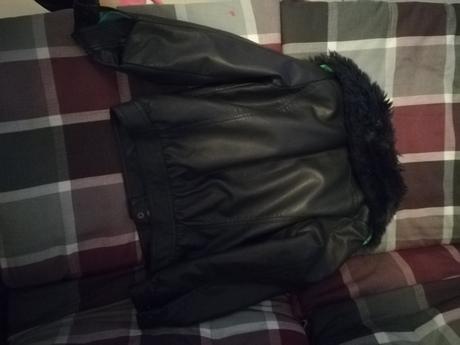 Koženková bundička veľ. 116 charles voegele, 116