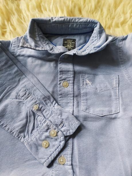 Hrubšia elegantná košeľa, h&m,92