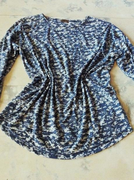 Tričko over size l - xl, l