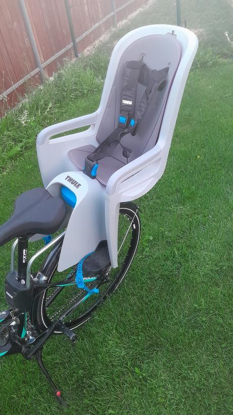 Cyklosedačka thule ridealong nosnosť 22kg,