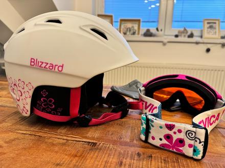 Lyžiarska prilba a okuliare, blizzard,s