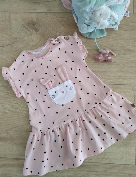 Bodkované šaty mayoral, veľ. 74, mayoral,74