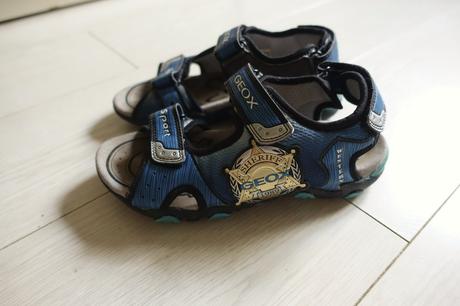 Svietiace sandále geox, geox,35