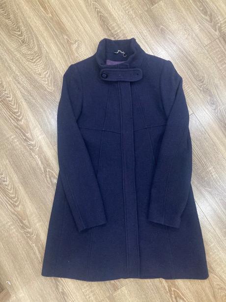 Fialovy kabat do a strih, miss sixty,l