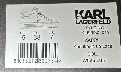 Tenisky karl lagerfeld, karl lagerfeld,38