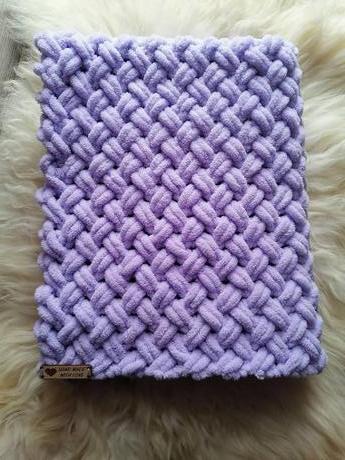 Deka puffy - levandulova,