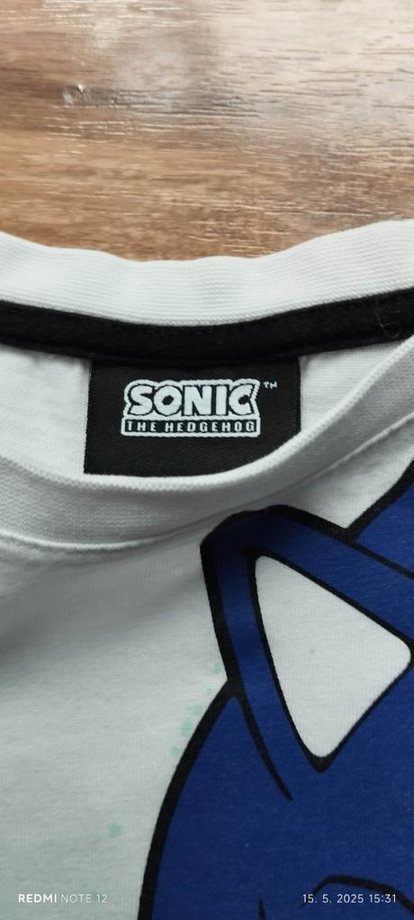 Tričko ježko sonic, f&f,146