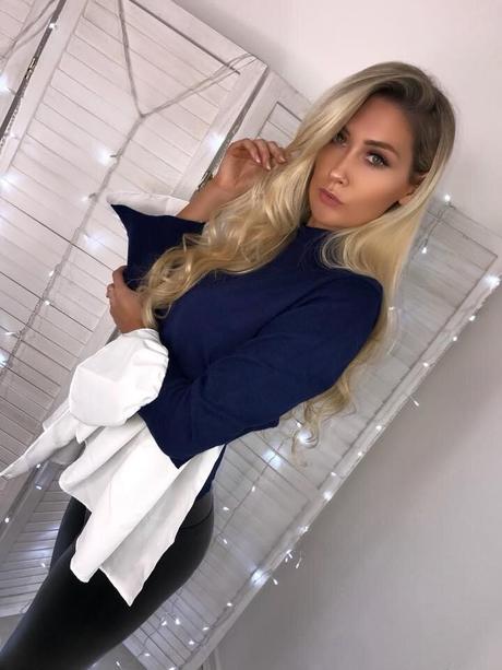 Top s bluzkou 2v1, l / m