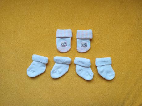 3 páry ponožiek pre novorodenca, pidilidi,17