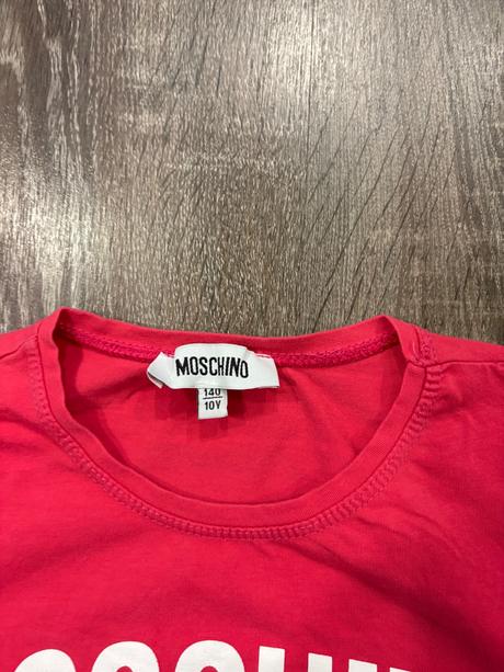 Moschino dievčenske tričko na 10 rokov, moschino,140