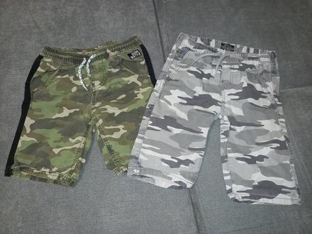 2x maskačove kraťase, c&a,140