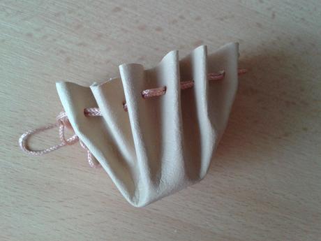 Kožené vrecúško na šperk alebo bižutériu, 