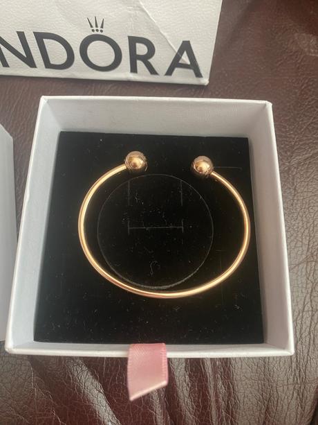 Pandora rose gold naramok, pandora