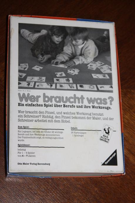 Hra wer braucht was - od 4 rokov, 