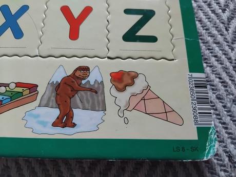 Puzzle abeceda,