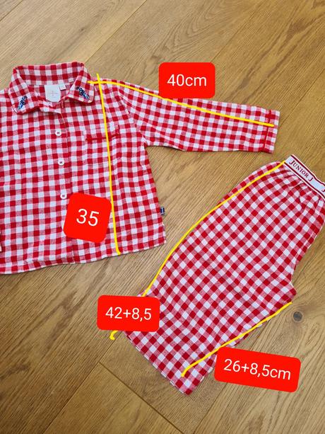 Nadherne vianočne pyzamko plus zupan, next,98