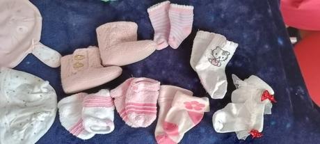 Balík oblečenia dievčatko veľkosť 0-3 mesiace, 50–62