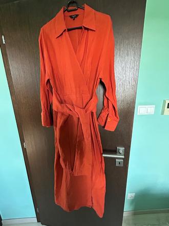 Ľanové šaty massimo dutti, 36