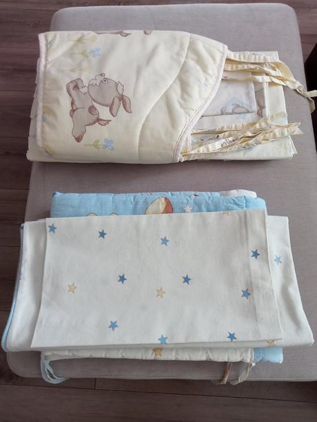 Sada do postieľky zajko,