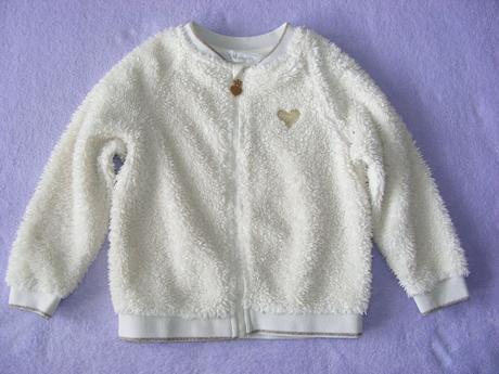 Teplá chlpatá mikina h&m - 98/104, h&m,104