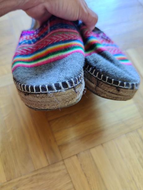 Inkass pohodlné vzdušné letné espadrilky 38, 38