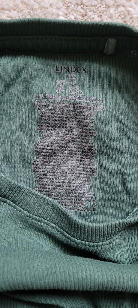 Tričko s dlhým rukávom lindex dvojicky, lindex,116