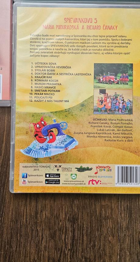 Dvd spievankovo 1 - 6, 