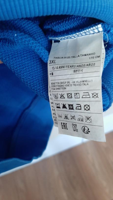 Chlapcenska mikina zn. benetton, benetton,164