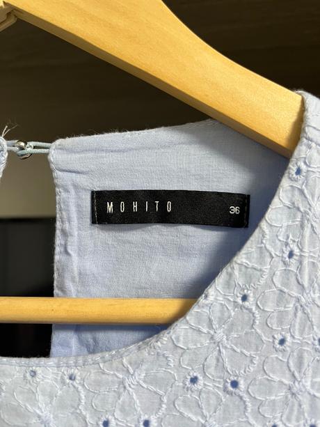 Modré madeira šaty, mohito,s