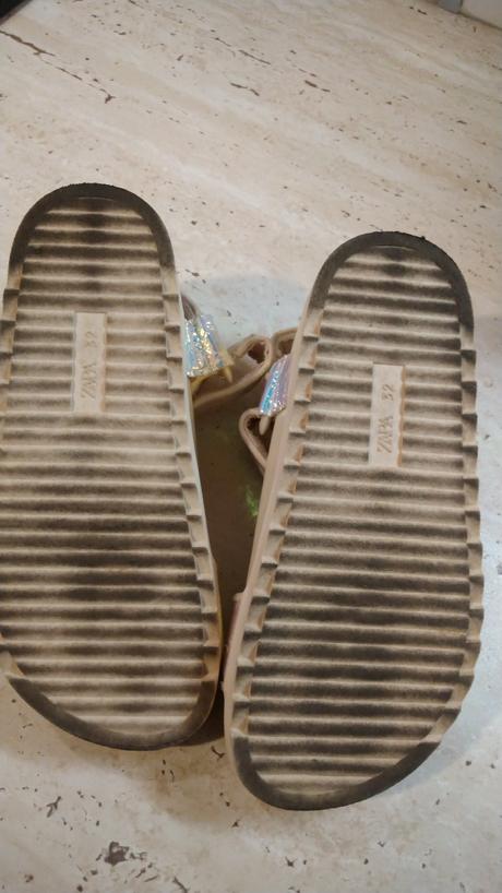 Dievčenské sandále zn. zara č. 32, zara,32